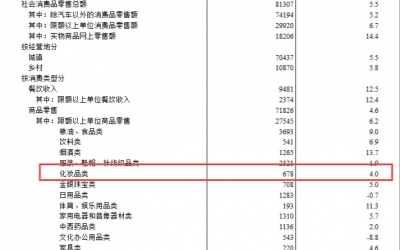 2024年1月至2月化妝品零售額創(chuàng)新高！